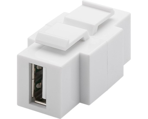 Keystone USB Module, Equipped for Two-Way Installation