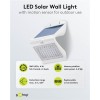 Goobay LED Solar Wall Light with Motion Sensor, 4 W, White
