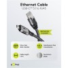 Goobay USB-C 3.1 to RJ45 Ethernet Cable 1m