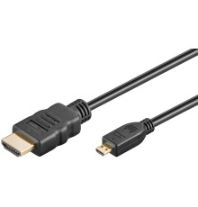 HDMI™ High Speed Cable with Ethernet (Micro, 4K @ 60 Hz)