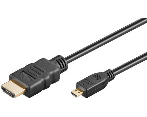 High Speed HDMI™ Cable with Ethernet (Micro, 4K @ 60 Hz)