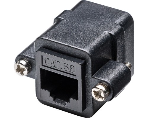 RJ45 Mounting Adapter with Mounting Flange