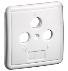 3-hole Cover Plate for Antenna Wall Sockets