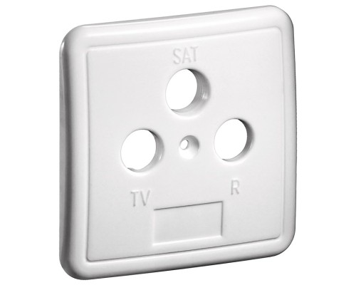 3-hole Cover Plate for Antenna Wall Sockets