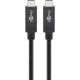 USB-C™ Cable USB 3.2 Gen 2x2, USB-PD, 5A, 1 m, Black