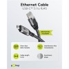 Goobay USB-C 3.1 to RJ45 Ethernet Cable 5m