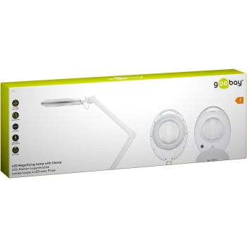 Goobay 8W LED Magnifying Lamp White