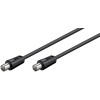 Goobay 1.5m Antenna Cable Black