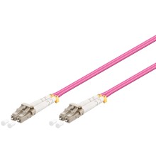 Fibre Optic Cable, Multimode (OM4) Violett