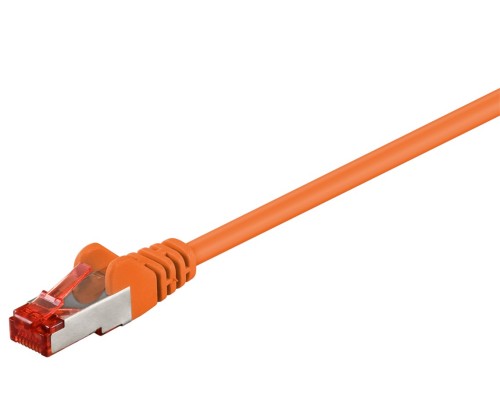CAT 6 Patch Cable, S/FTP (PiMF), orange