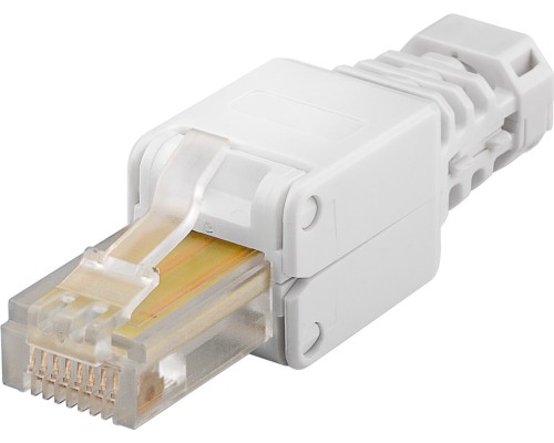 Tool-free RJ45 Network Connector CAT 5e UTP Unshielded