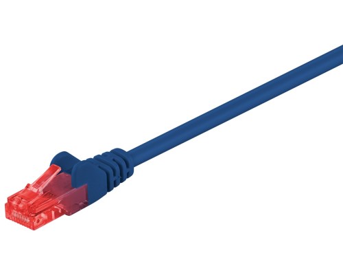 CAT 6 Patch Cable, U/UTP, blue