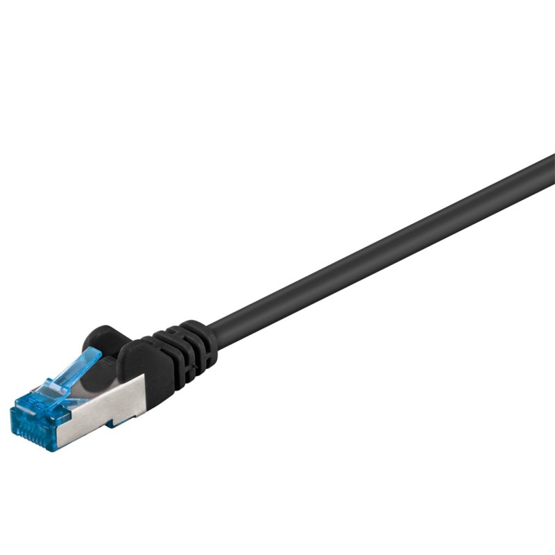 Goobay Cat6A S/FTP PiMF Patch Cable 1m Black