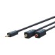3.5 mm AUX to RCA Adapter Cable, Stereo