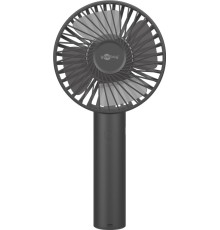 USB Hand Fan with Stand Function, Black