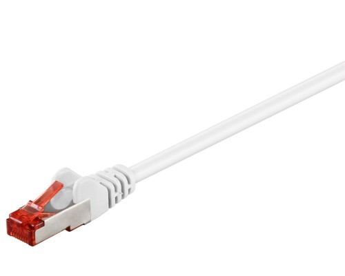 CAT 6 Patch Cable, S/FTP (PiMF), white