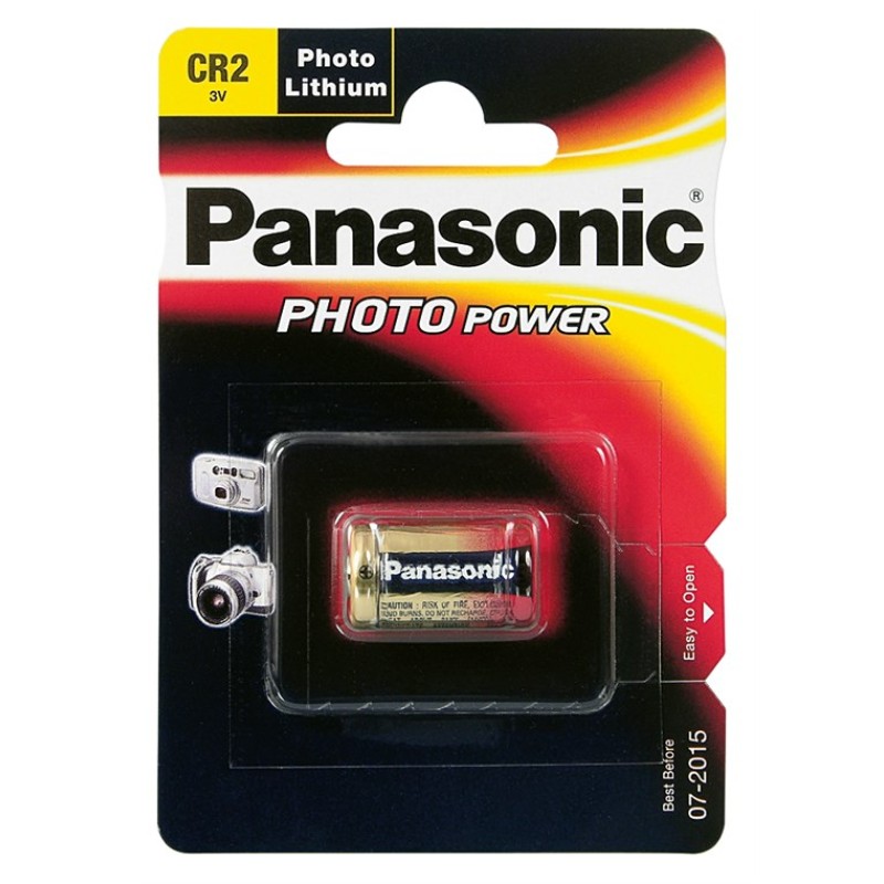 Panasonic CR2 Lithium Battery 1 Pack
