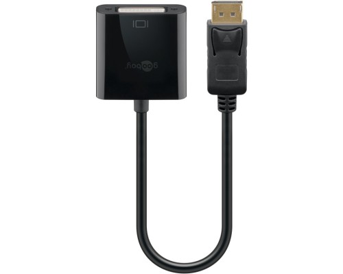 DisplayPort™/DVI-D Adapter Cable 1.2, nickel-plated