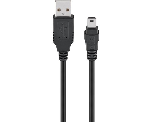USB 2.0 Hi-Speed Cable, black
