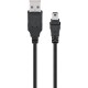 Mini USB Sync and Charging Cable, Black