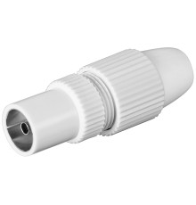 Coaxial Quick Coupling with Clamp Fastening