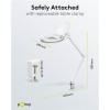 Goobay 8W LED Magnifying Lamp White