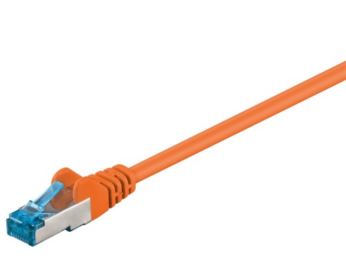CAT 6A Patch Cable, S/FTP (PiMF), orange