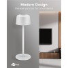 Goobay Wireless LED Table Lamp, Size S, 25 cm, white
