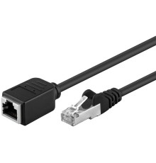 CAT 5e Extension Cable F/UTP, black