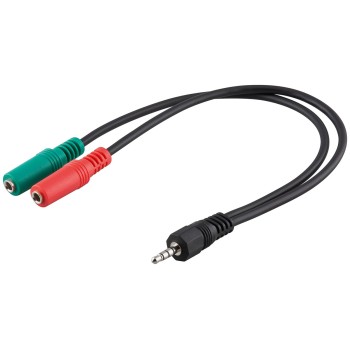 Goobay PC Headset Audio Adapter