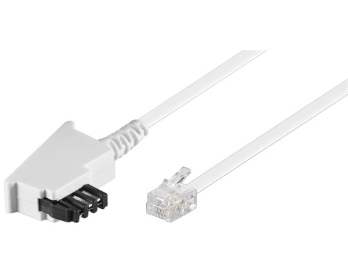 TAE-F Cable (Universal Pinout), white