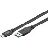 Goobay USB-C to USB-A Cable 0.5m Black