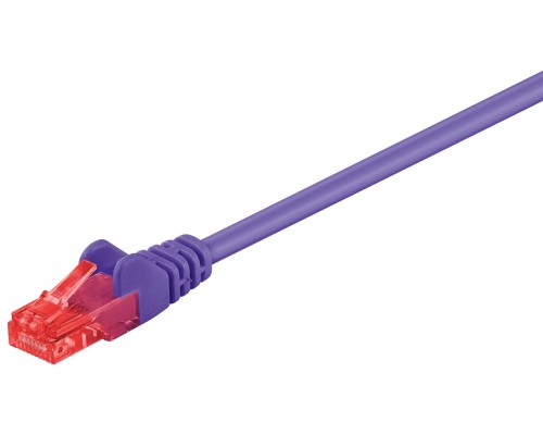 CAT 6 Patch Cable, U/UTP, violet
