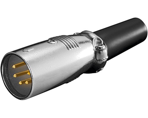 Microphone Plug, XLR male (5-pin)