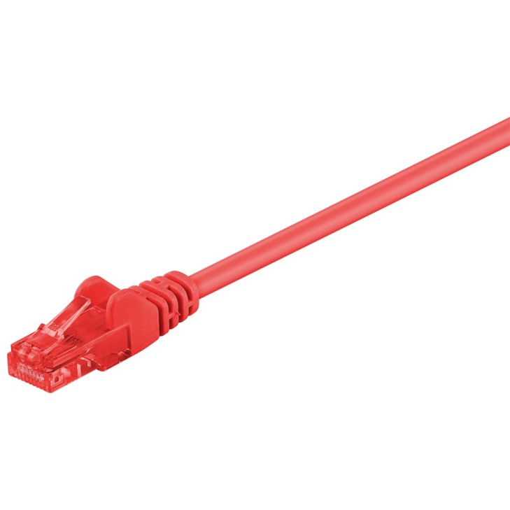 Goobay Cat6 UTP Ethernet Cable 1m Red