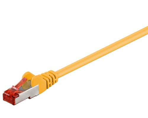 CAT 6 Patch Cable, S/FTP (PiMF), yellow