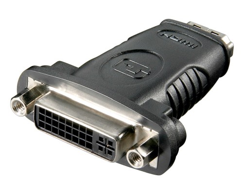 HDMI™/DVI-I Adapter, nickel-plated