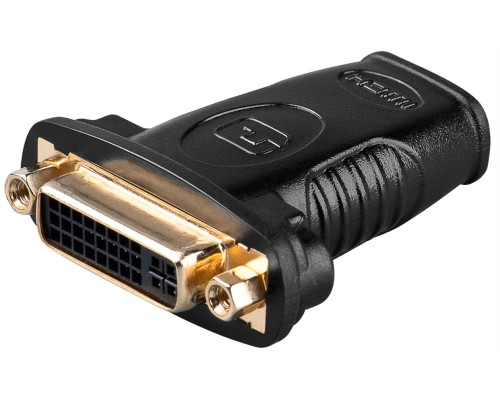 HDMI™/DVI-I Adapter, gold-plated
