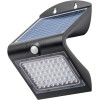 Goobay LED Solar Wall Light with Motion Sensor, 4 W, Black