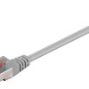 Goobay 0.15m Cat6 UTP Short Patch Cable - Grey