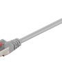 Goobay 0.15m Cat6 UTP Short Patch Cable - Grey