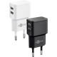 Dual USB Charger (12 W) white