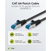 Goobay Cat6A S/FTP PiMF Patch Cable 1m Black