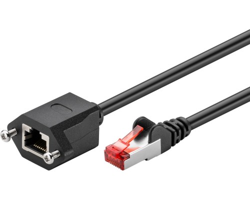 CAT 6 Extension Cable, F/UTP, black