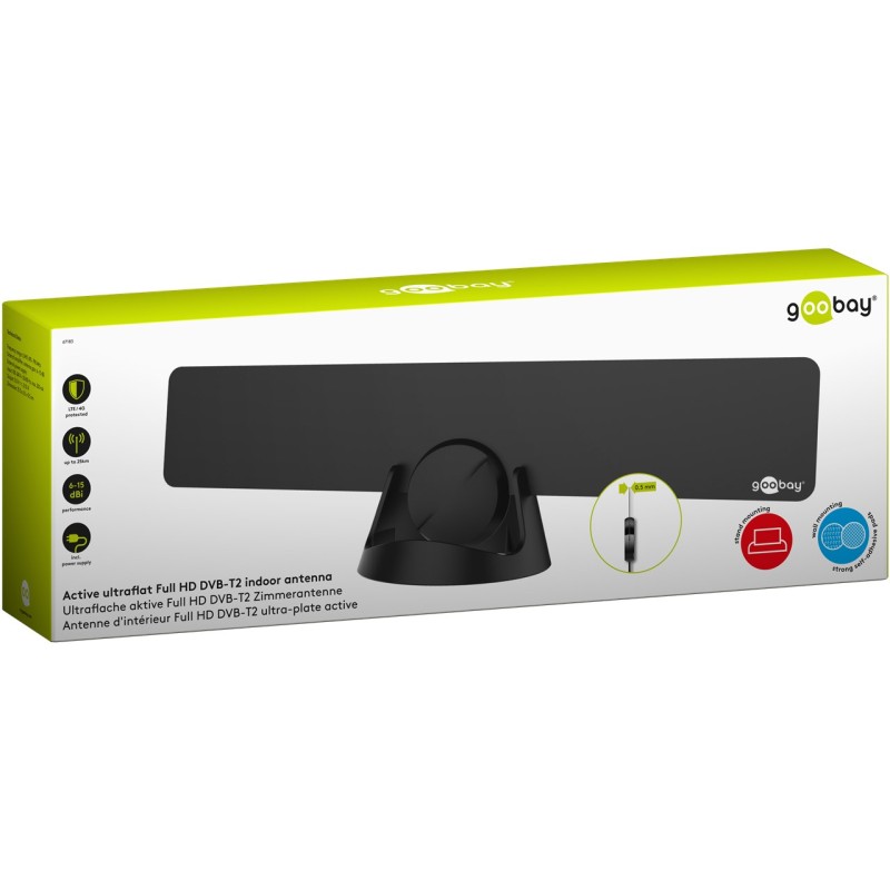 Goobay Indoor TV Antenna 30dB White