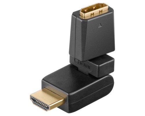 HDMI™ Adapter 360°, gold-plated