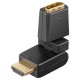 HDMI™ Adapter 360°, gold-plated
