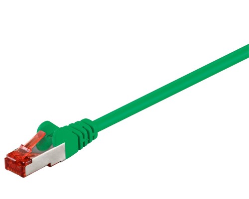 CAT 6 Patch Cable S/FTP (PiMF), green