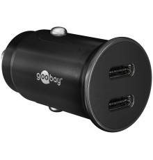 Dual-USB-C™ PD (Power Delivery) Auto Fast Charger (30 W)