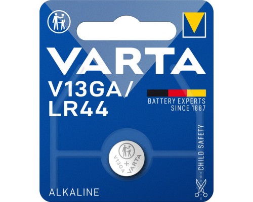 LR44 (V13GA) Battery, 1 pc. blister